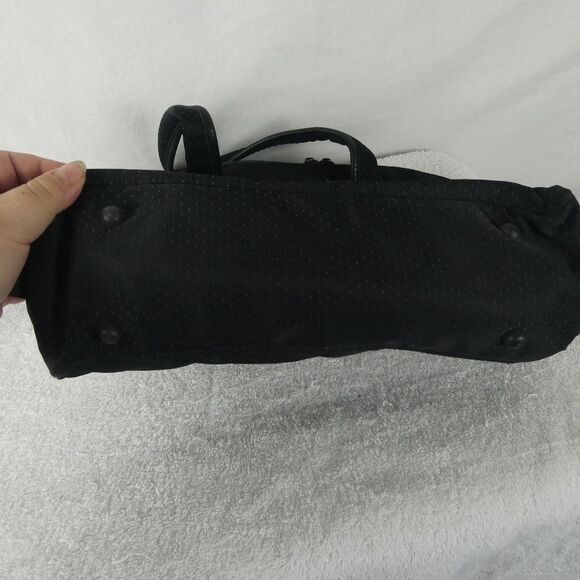 Artisan & Artist Hangbag Shoulder Bag Purse Boston Polka Dot Black Red Fits All - Picture 3 of 8